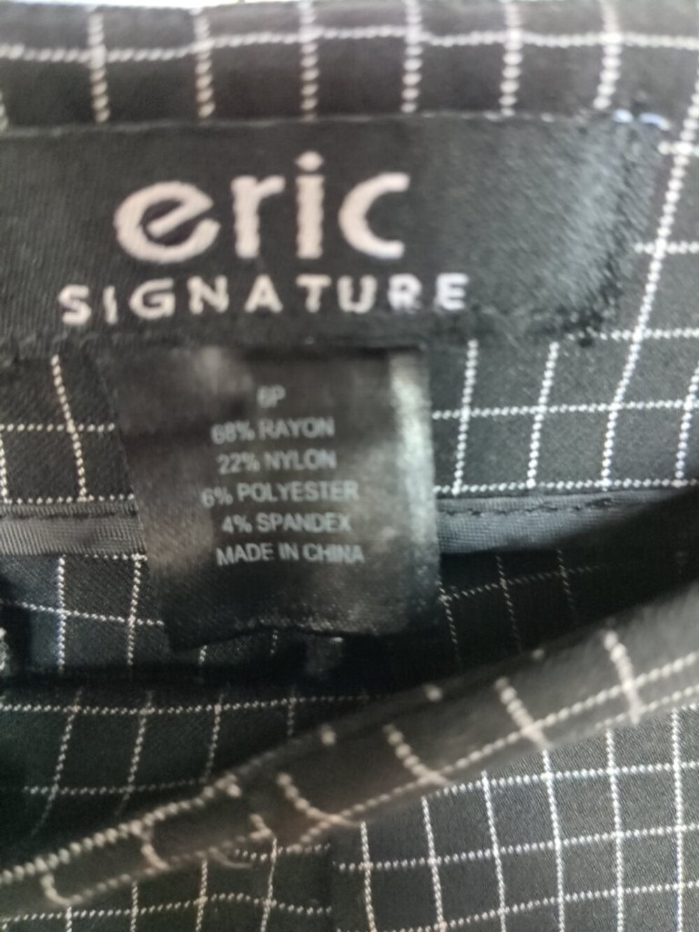 Classic Eric Checked Stretch Pants - Picture 2 of 10